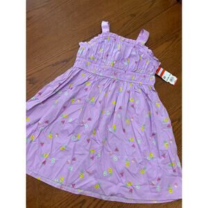 NWT Cat & Jack Purple Dress Pineapple & Watermelon Size Girls 8